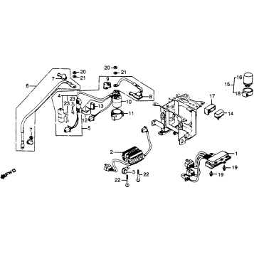 SPARK UNIT + REGULATOR + MAGNETIC SWITCH