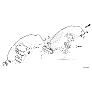 TAILLIGHT@LICENSE LIGHT