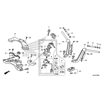 HANDLEBAR@TOP BRIDGE