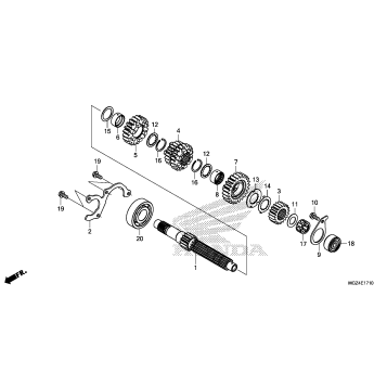 TRANSMISSION (MAINSHAFT)