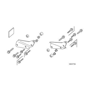 CHROME BACKREST + REAR CARRIER ATTACHMENT