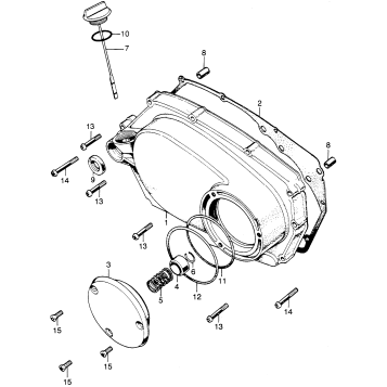 RIGHT CRANKCASE COVER