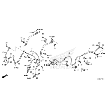 BRAKE HOSE@BRAKE PIPE
