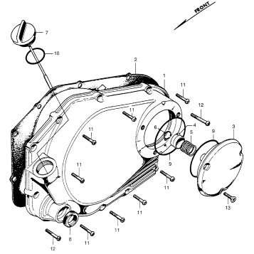 RIGHT CRANKCASE COVER