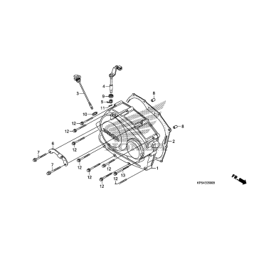 RIGHT CRANKCASE COVER
