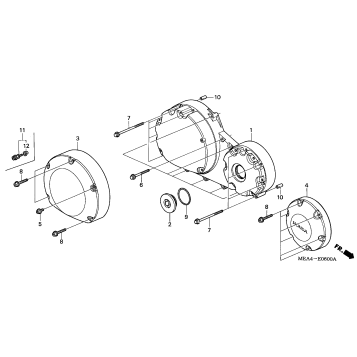 RIGHT CRANKCASE COVER