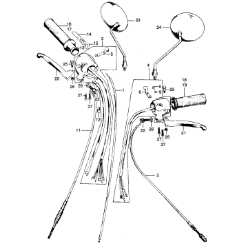 SWITCH + CABLE + LEVER