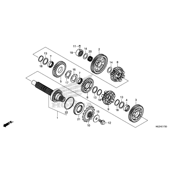 TRANSMISSION             (COUNTERSHAFT)