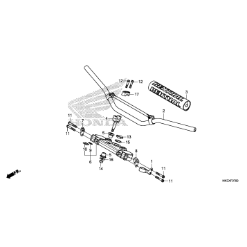 HANDLEBAR@TOP BRIDGE