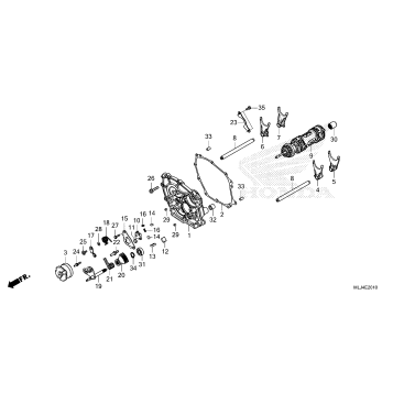 SHIFT DRUM@SHIFT FORK    (DCT)