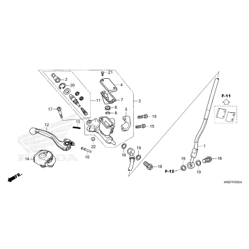 FRONT BRAKE MASTER       CYLINDER