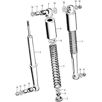 REAR SHOCK ABSORBER