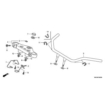 HANDLEBAR@TOP BRIDGE