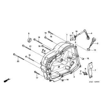 RIGHT CRANKCASE COVER