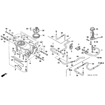 FUEL TANK + FUEL PUMP (2)