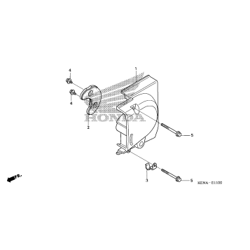 LEFT REAR CRANKCASE COVER