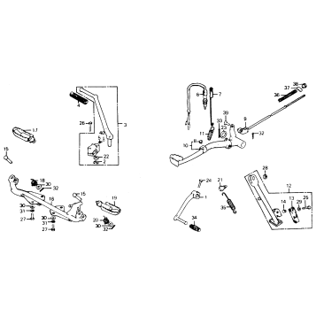 PEDAL + KICK ARM + STAND