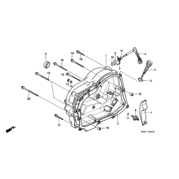 RIGHT CRANKCASE COVER