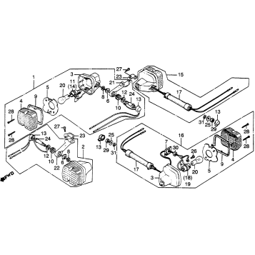XL500R TURN SIGNAL 82