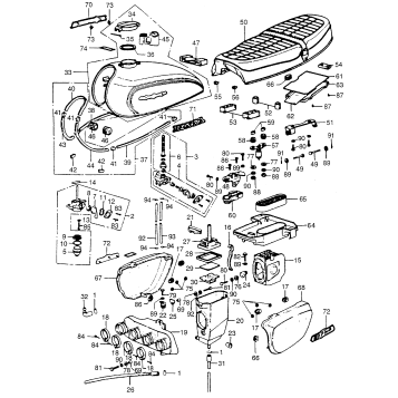 FUEL TANK + AIR CLEANER