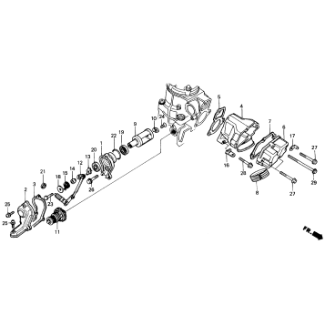 EXHAUST MANIFOLD 87-89