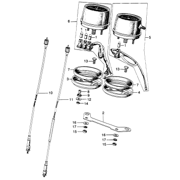 SPEEDOMETER + TACHOMETER