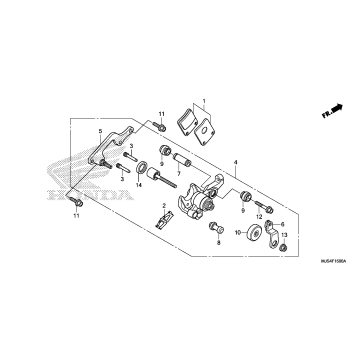 PARKING BRAKE CALIPER