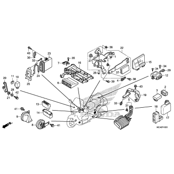 CONTROL UNIT (AIRBAG)