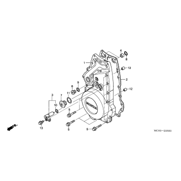 FRONT CRANKCASE COVER