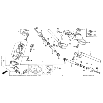 HANDLEBAR + TOP BRIDGE