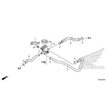AIR INJECTION CONTROL    VALVE