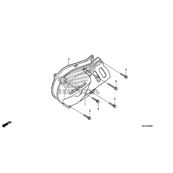 LEFT CRANKCASE COVER