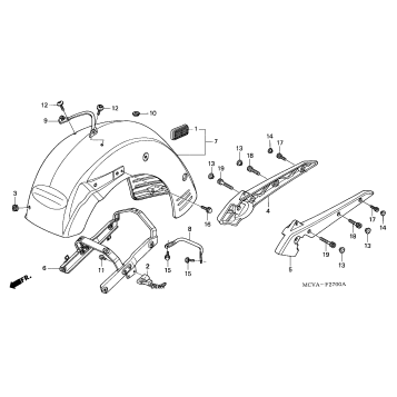 REAR FENDER + GRAB RAIL (1)