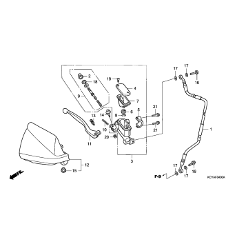 FRONT BRAKE MASTER CYLINDER