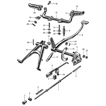 MAIN STAND + STEP BAR