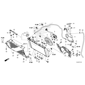 RADIATOR@RESERVE TANK