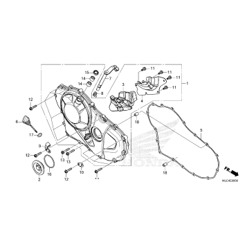 RIGHT CRANKCASE COVER