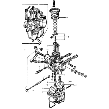 LEFT CARBURETOR