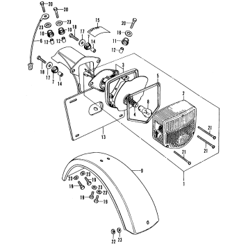 TAILLIGHT + REAR FENDER