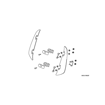 WINDSHIELD AIR DEFLECTOR (STANDARD)