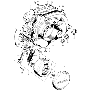 CRANKCASE + ALTERNATOR