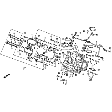 FRONT CYLINDER HEAD II