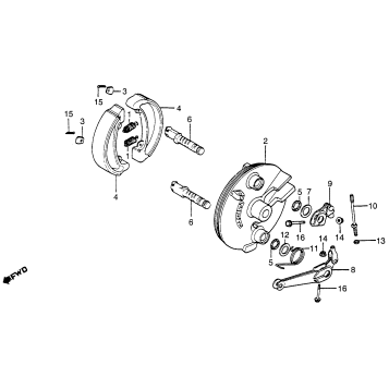 FRONT BRAKE PANEL 81