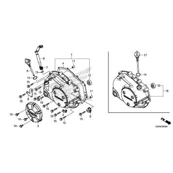 RIGHT CRANKCASE COVER