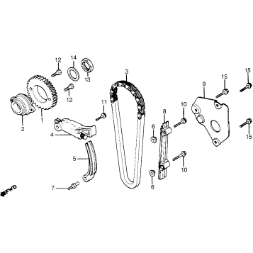 CAM CHAIN + TENSIONER