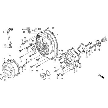 RIGHT CRANKCASE COVER
