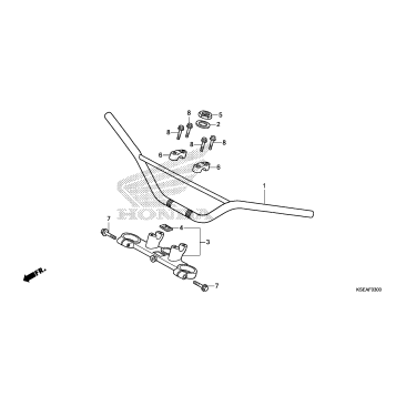 HANDLEBAR + TOP BRIDGE