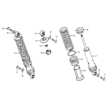 REAR SHOCK ABSORBER
