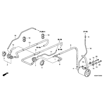 EVAP CANISTER ('04-'07,AC)