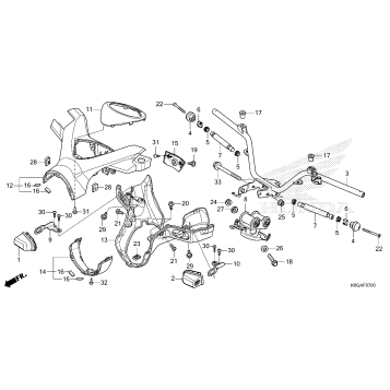 HANDLEBAR@HANDLE COVER